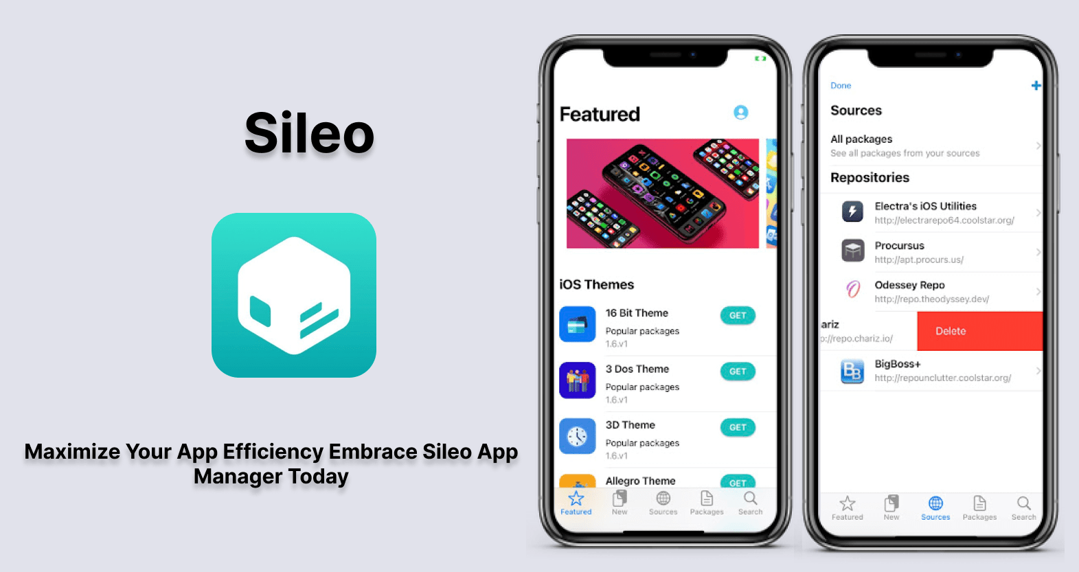 Sileo App manager