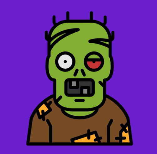 Zombie prank icon