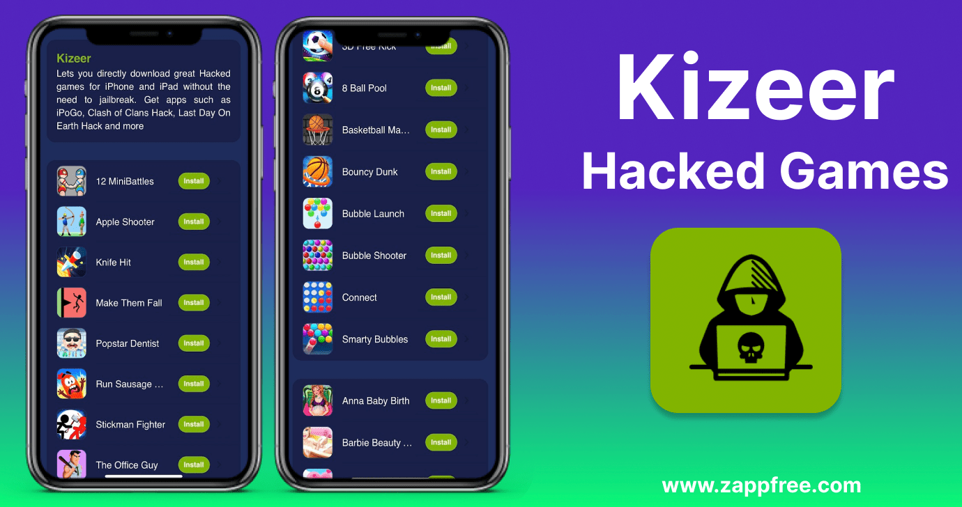 Kizeer Install Hacked Games