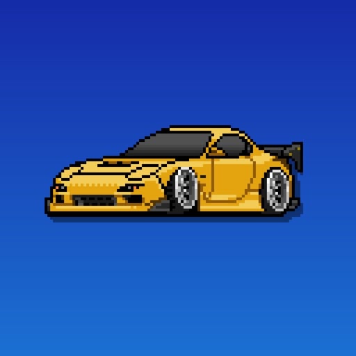 Pixel Car Racer Hacked Game