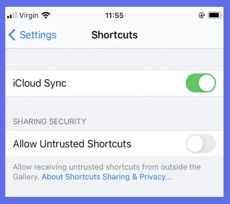 How To Install Apple Shortcut