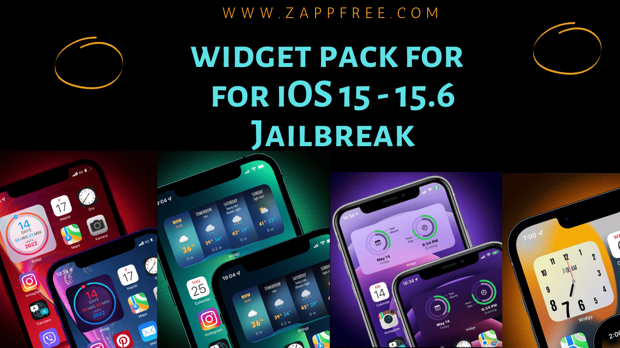 Widget Pack for iOS 15 Jailbreak
