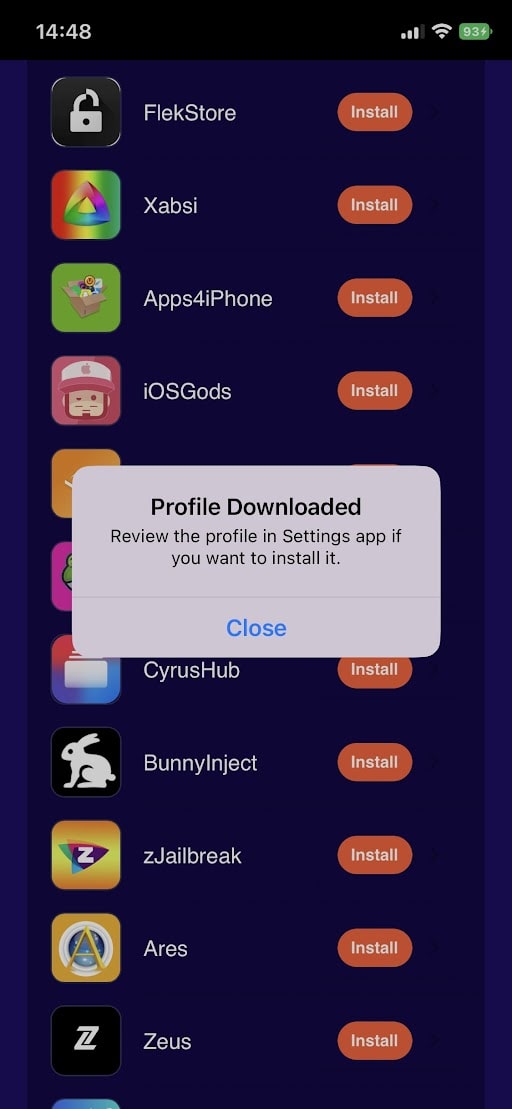 How To Install iOSGods App - Step 4