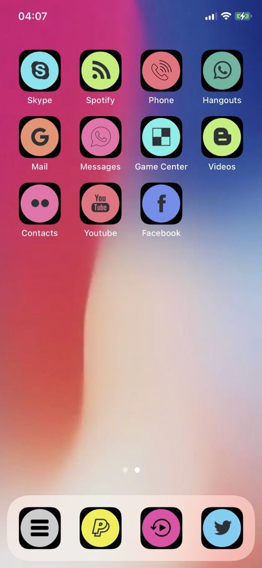 Circleicon iPhone Themes