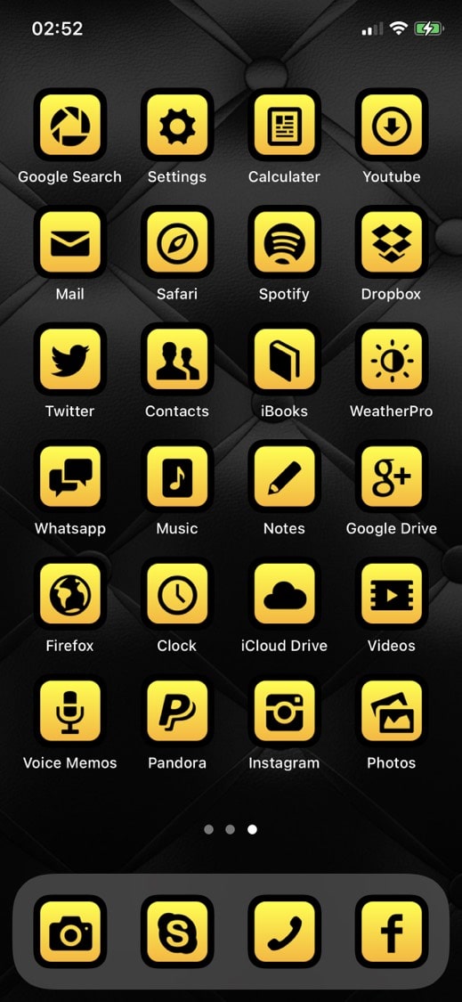 Craven iPhone Themes