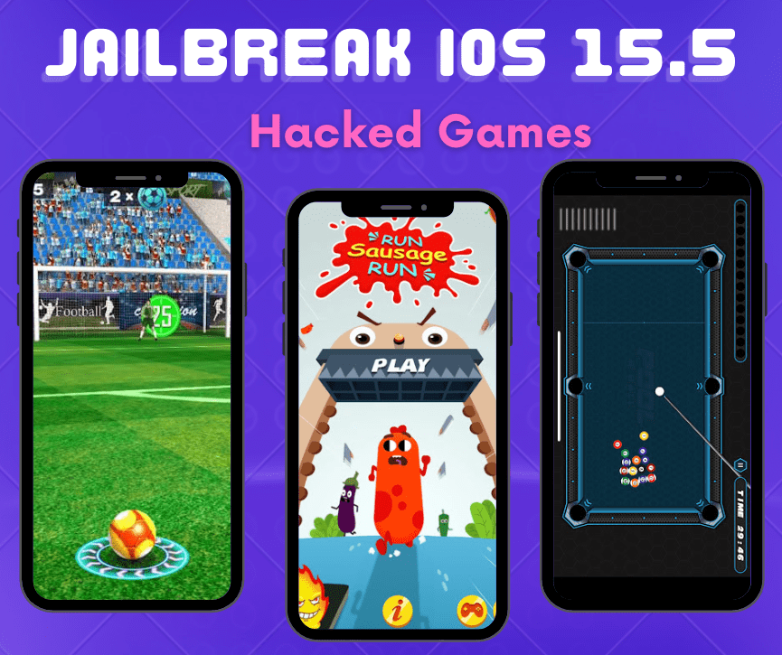Kizeer games for jailbreak iOS 15.5