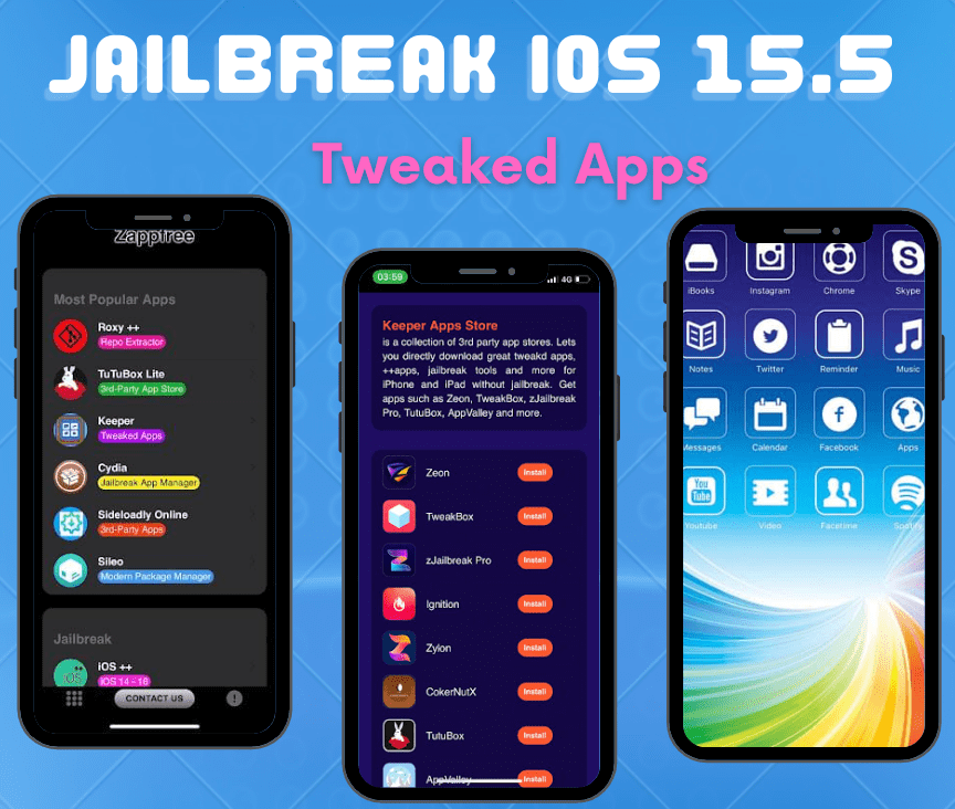 Keeper Tweaked App for jailbreak iOS 15.5