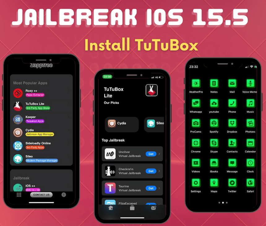 Tutubox for jailbreak iOS 15.5