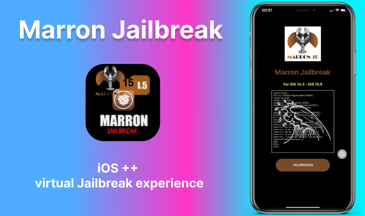 Marron Virtual for iOS 16.3 & 16.3.1 Jailbreak