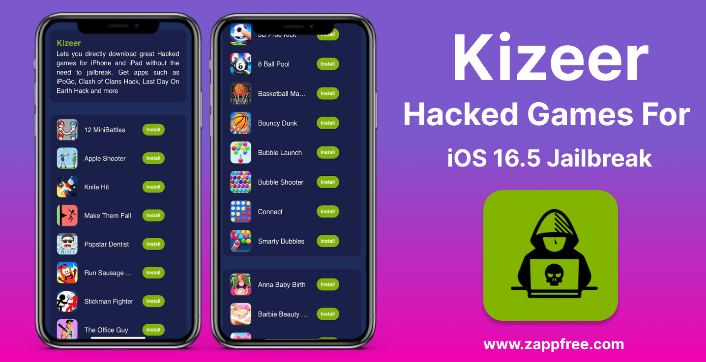 Kizeer for iOS 16.5 Jailbreak