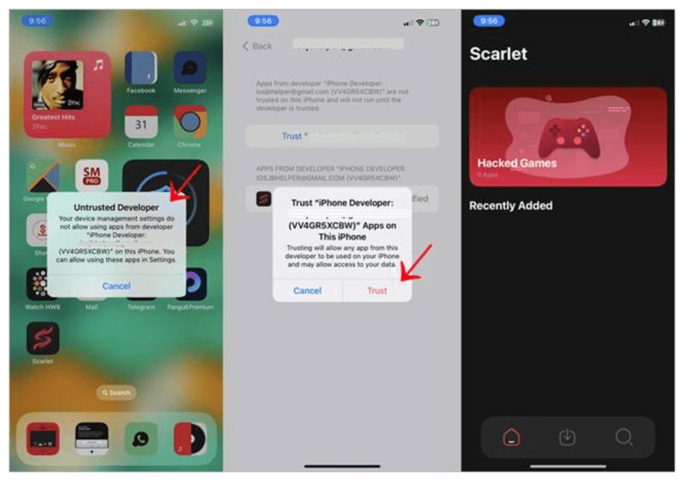 Download Scarlet iOS 14 - iOS 16.4 annd 16.4.1