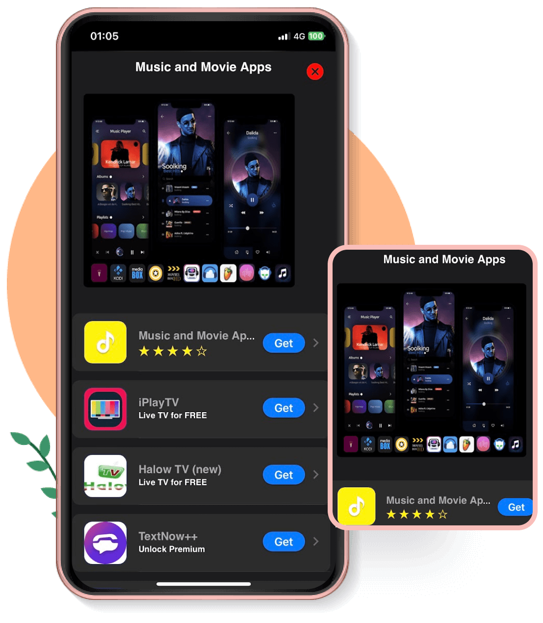 Music and Movie Apps